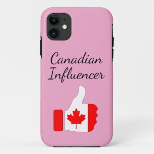 Canadian Influencer thumbs up Lighthouse route   iPhone 11 Case
