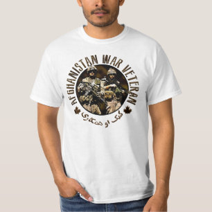 Canadian ISAF Afghanistan Veteran T-Shirt