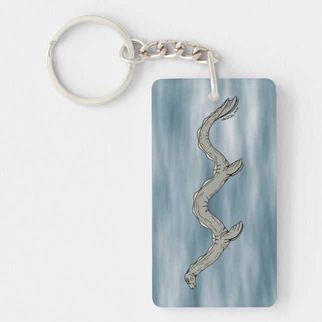 Canadian Lake Monster Key Ring (Front)