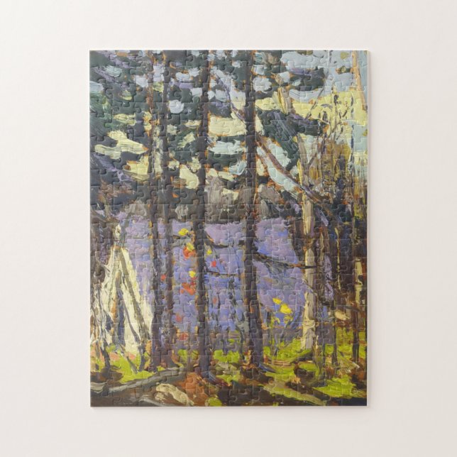 Canadian Landscape - Artist's Camp By Tom Thomson Jigsaw Puzzle (Vertical)