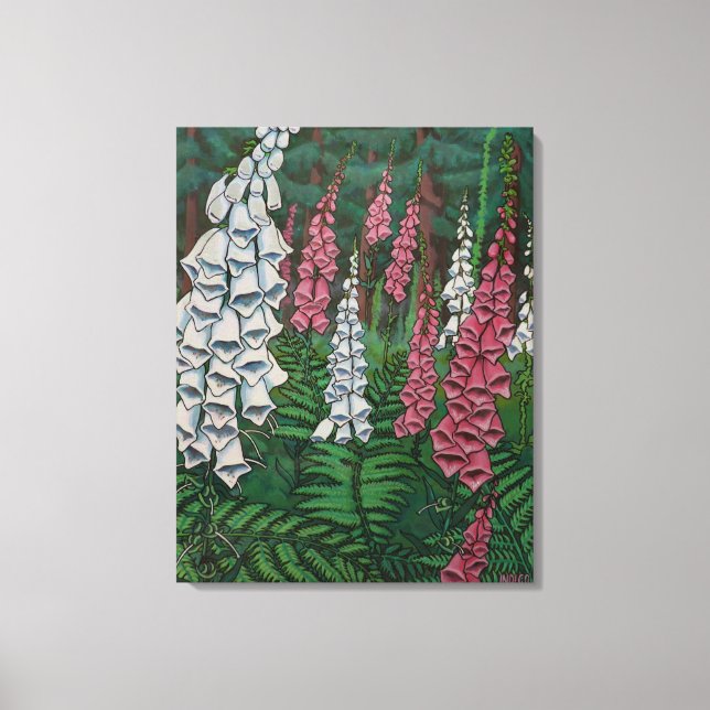 Canadian Landscape Painting Print Canvas Small (Front)