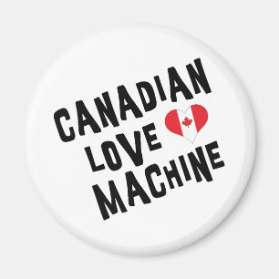 Canadian Love Machine Magnet