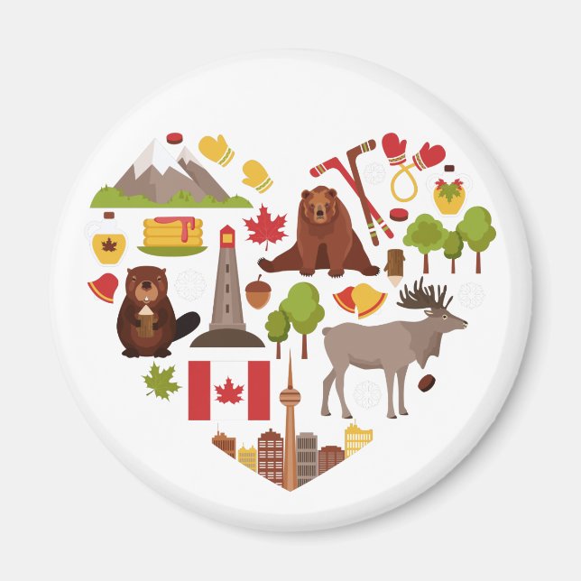 Canadian Love magnets (Front)