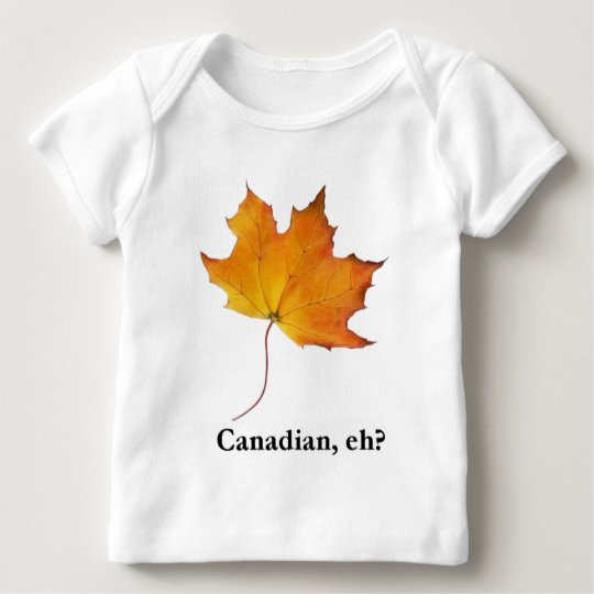 Canadian Maple Leaf Baby T-Shirt