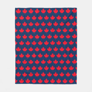 Canadian maple leaf. CANADA. Patriotic.  Fleece Blanket