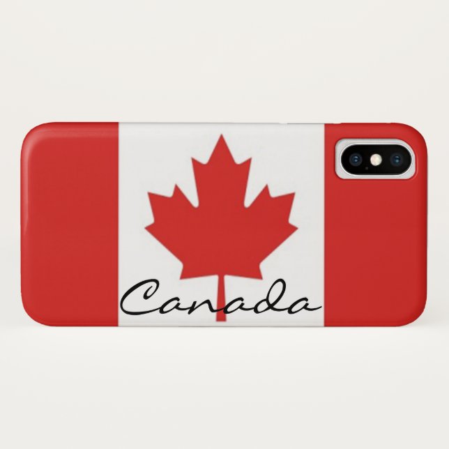 Canadian Maple Leaf Case-Mate iPhone Case (Back (Horizontal))