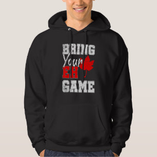 Canadian Maple Leaf Country Eh Game Canada Hoodie