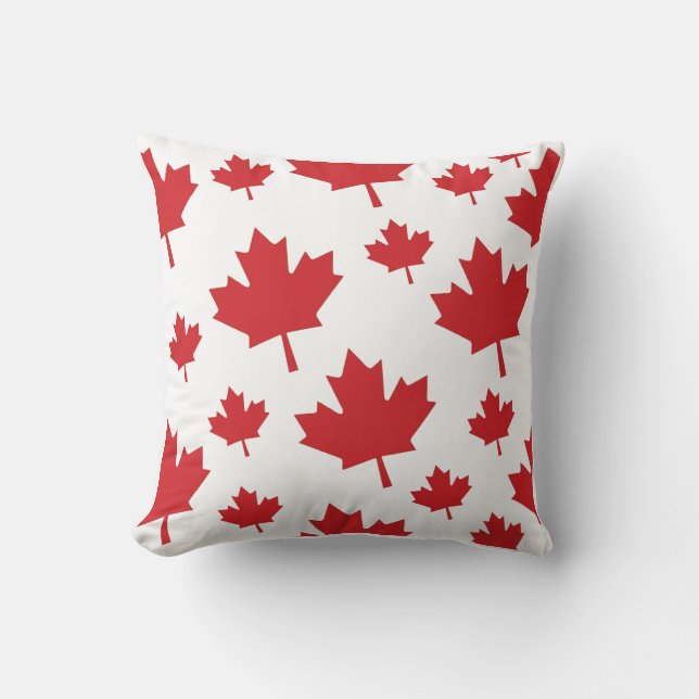 Canadian Maple Leaf Cushion (Front)