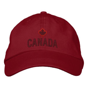 Canadian Maple Leaf Embroidery Canada Embroidered Hat