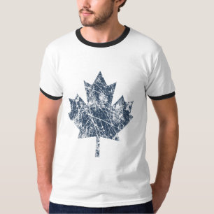 Canadian Maple Leaf Grunge Style CANADA T-Shirt