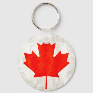 Canadian Maple Leaf Key Ring