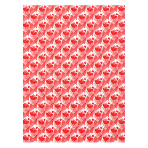Canadian Maple Leaf Layered Style CANADA Tablecloth