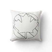 Canadian Maple Leaf line drawing illustration