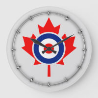 Canadian Maple Leaf Roundel Mod Badge