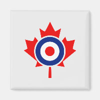 Canadian Maple Leaf Roundel Mod Badge