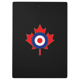 Canadian Maple Leaf Roundel Mod CANADA Clipboard