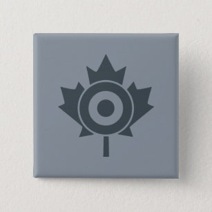 Canadian Maple Leaf Roundel Mod Tag 15 Cm Square Badge