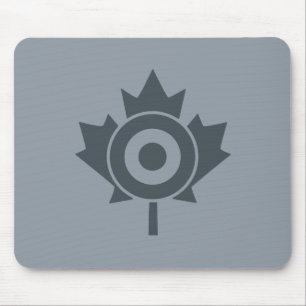 Canadian Maple Leaf Roundel Mod Tag Mouse Mat