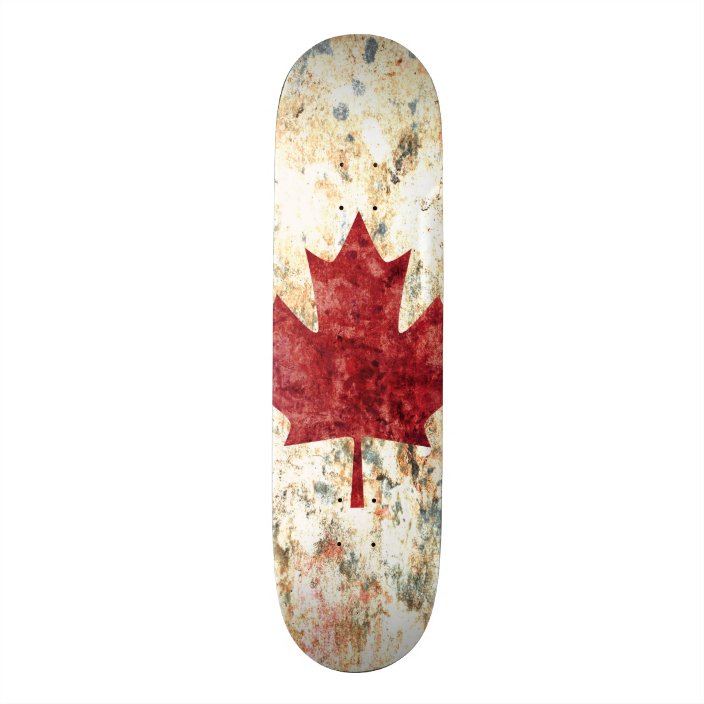 Canadian Maple Leaf Skateboard | Zazzle.co.uk