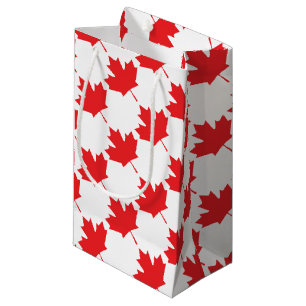 Canadian Maple Leaf Small Gift Bag