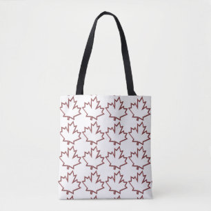 Canadian Maple Leaf Tote Bag