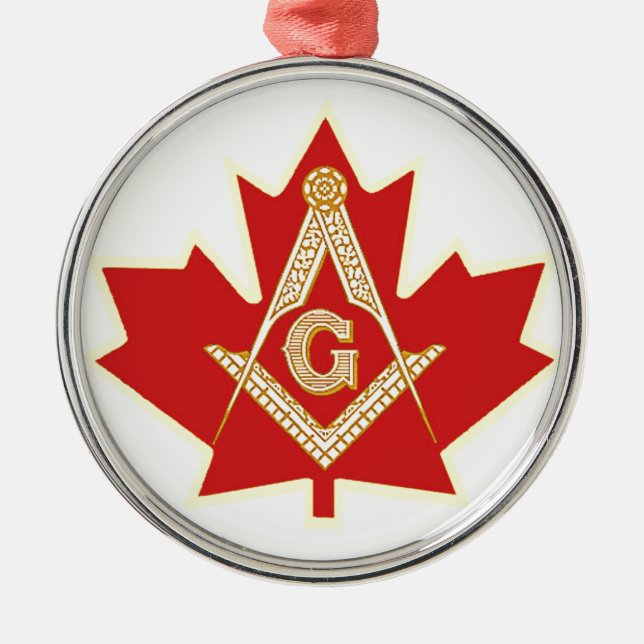 CANADIAN MASON METAL TREE DECORATION (Front)