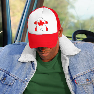 Canadian Meeple Trucker Hat