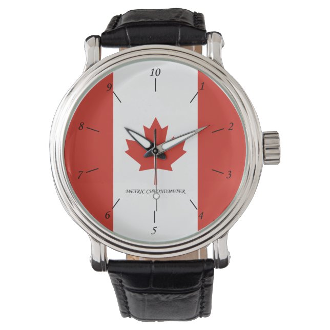 Canadian Metric Clock Watch (Front)
