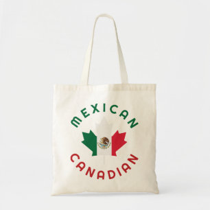 Canadian Mexican Roots  Tote Bag