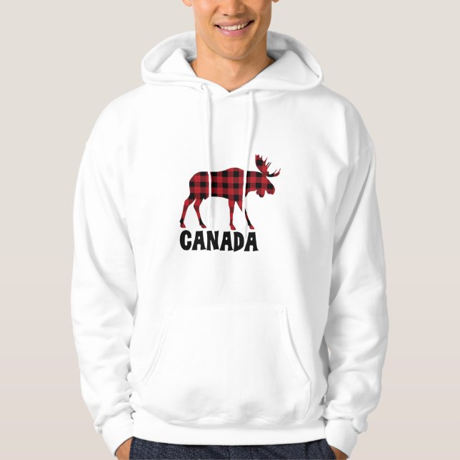 Canadian Moose Hoodie (Front)