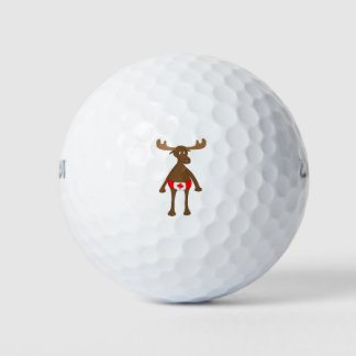 Canadian Moosey Moose Golf Balls