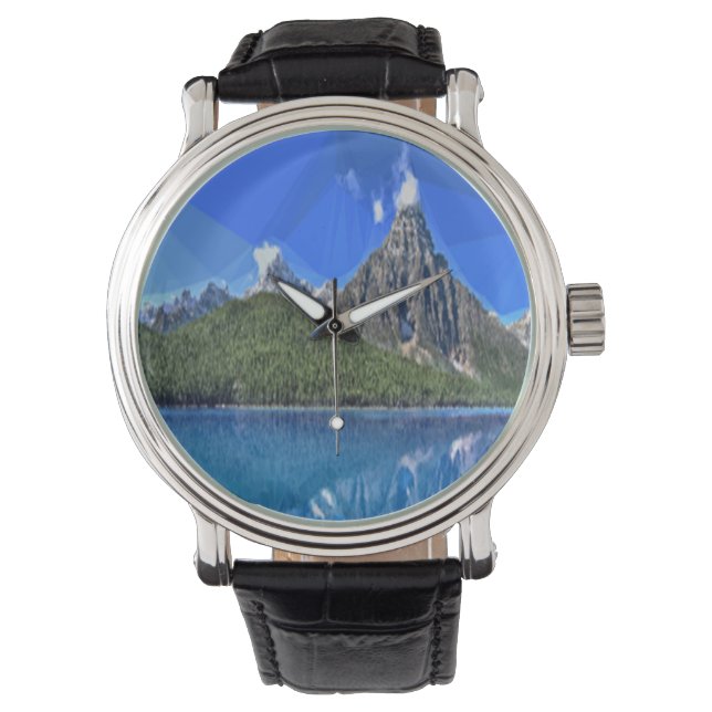 Canadian mountain photo watch (Front)