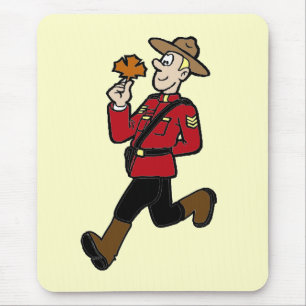 Canadian Mountie Mouse Mat