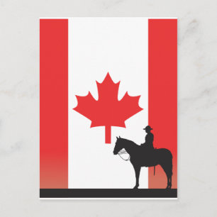 Canadian Mountie Postcard