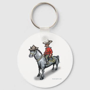 Canadian Mounty Key Ring