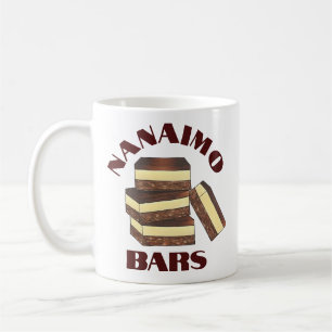 Canadian Nanaimo Bar BC Canada Bakery Dessert Food Coffee Mug