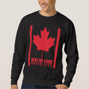 Canadian National Football Team Road To Qatar 202 Sweatshirt