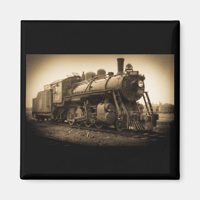 Canadian National Railroad Engine 2128 Magnet (Front)