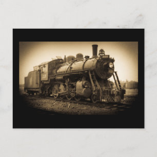 Canadian National Railroad Engine 2128 Postcard