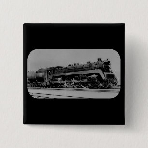 Canadian National Railroad Engine 5700 Toronto 15 Cm Square Badge