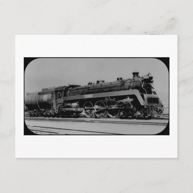 Canadian National Railroad Engine 5700 Toronto Postcard (Front)