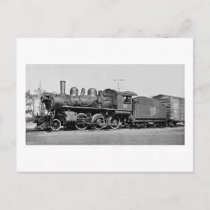 Canadian National Railroad Engine 92 Port Dover Postcard