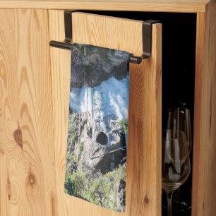 Canadian Nature, Stanley Falls Waterfall Tea Towel