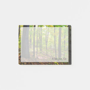 Canadian Nature Vibrant Forest Post-it Notes