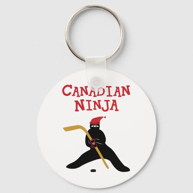 Canadian Ninja Key Ring (Front)