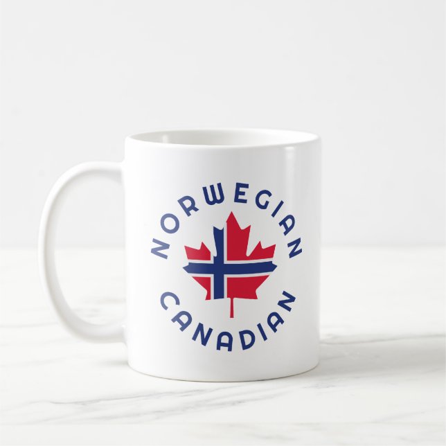 Canadian Norwegian   Roots Coffee Mug (Left)