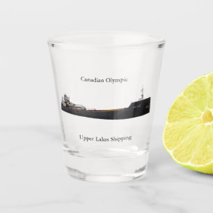 Canadian Olympic shot glass