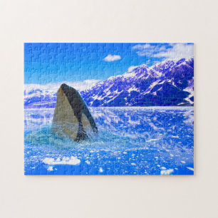 Canadian Orca Whales. Jigsaw Puzzle
