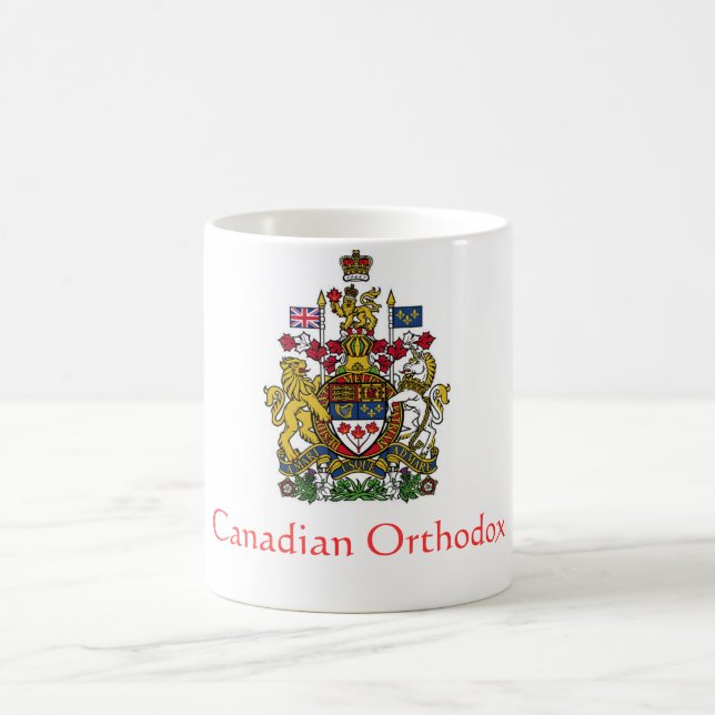 Canadian Orthodox T-Shirts and More... Magic Mug (Center)