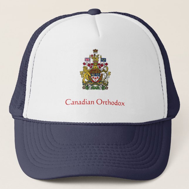 Canadian Orthodox T-Shirts and More... Trucker Hat (Front)